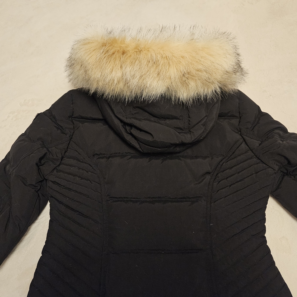 PAJAR Women’s Parka Skylar Faux Fur Hood Puffer Coat Jacket Black Size Small - Picture 12 of 15